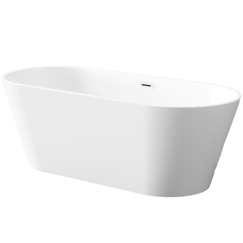 Wanna wolnostojąca INVENA LIMNOS 170 cm – elegancja i komfort do Twojej łazienki