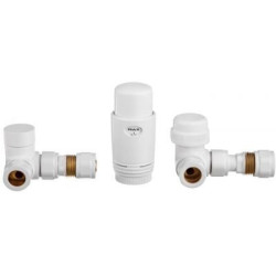 Invena PROV Zestaw Osiowy Błyszczący Biały - Komfort i Styl dla Twojego Domu