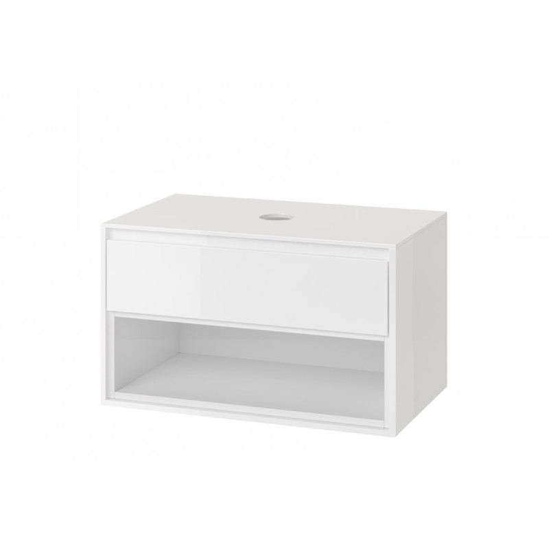 Elegancka Szafka pod Umywalkę TUTO 80 Biała - Styl i Funkcjonalność w Jednym!