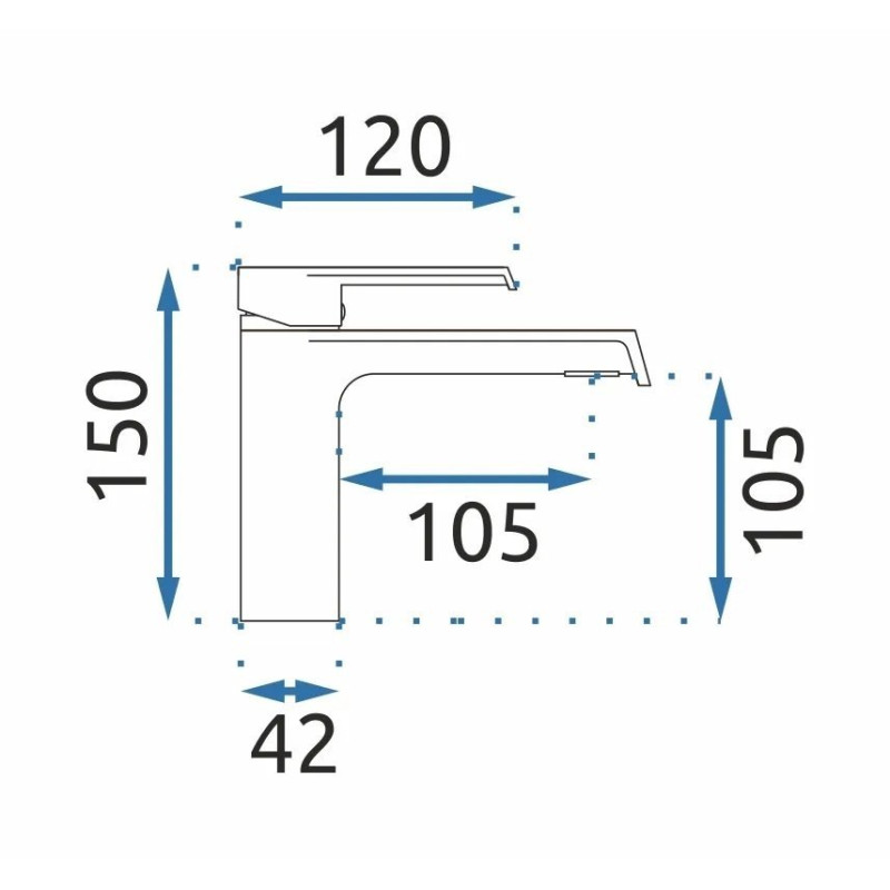 Złota Bateria Łazienkowa REA MY2061-2GG - Stylowa Kompozycja Elegancji i Wygody