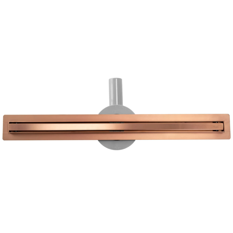 Elegancki Odpływ Neo Slim Pro 600 w Szczotkowanej Miedzi - Nowoczesna Łazienka