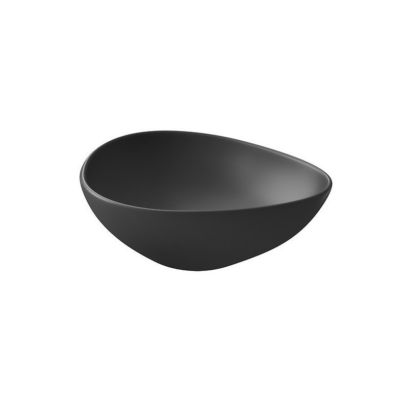 Ekskluzywna umywalka nablatowa MODUO 45 antracyt - nowoczesny design!