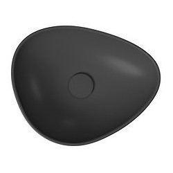 Ekskluzywna umywalka nablatowa MODUO 45 antracyt - nowoczesny design!