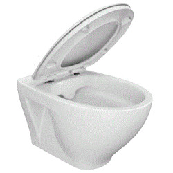 Nowoczesna Miska WC Podwieszana MODUO CleanOn z Deską Duroplast, Model K701-147