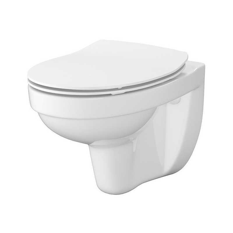 Nowoczesna Miska WC CERSANIA SimpleOn z Deską Duroplastową, Kod S701-566