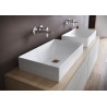 Elegancka umywalka ceramiczna Inverto 60cm – stylowa prostokątna!