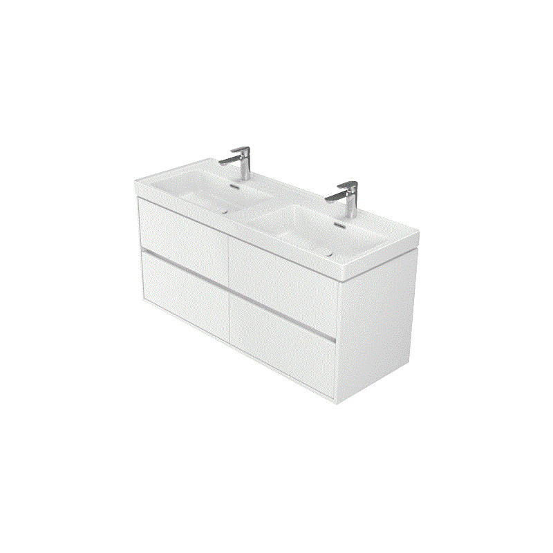 Elegancki Zestaw Szafka CREA z Umywalką - Nowoczesny Design