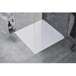 Excellent Zero brodzik kwadratowy 90x90 cm akrylowy  niski