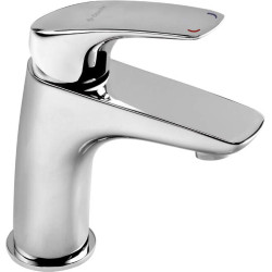 Chromowana bateria umywalkowa z mosiądzu - elegancja i funkcjonalność w jednym