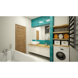 Chromowana bateria umywalkowa z mosiądzu - elegancja i funkcjonalność w jednym