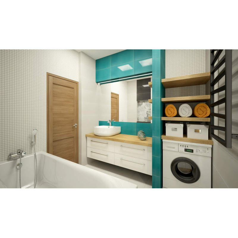 Chromowana bateria umywalkowa z mosiądzu - elegancja i funkcjonalność w jednym