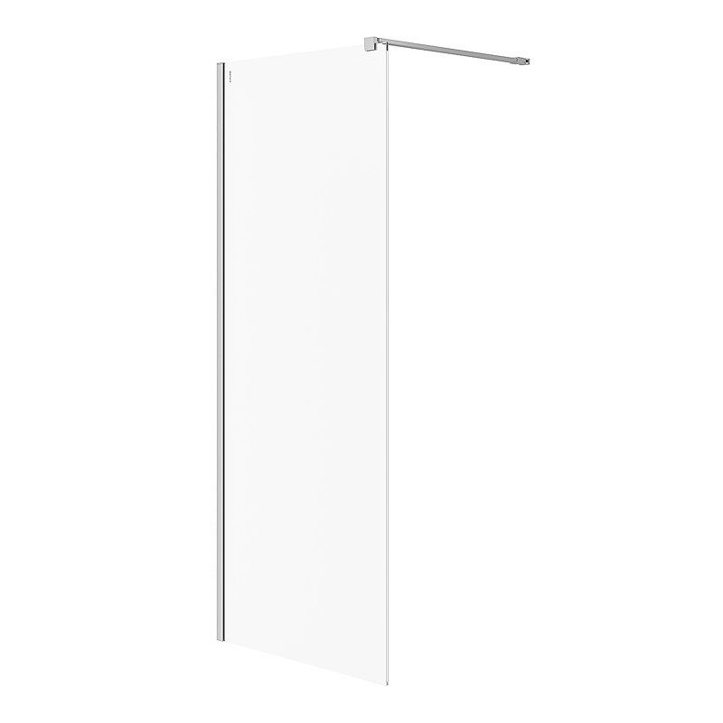 Elegancka Kabina Prysznicowa Walk-in MILLE 80x200 Chromowana - Komfort i Styl łazienki!