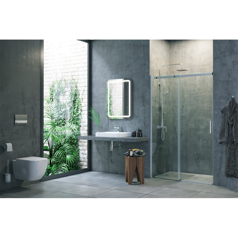 Excellent Rols drzwi prysznicowe przesuwne 140 cm nan