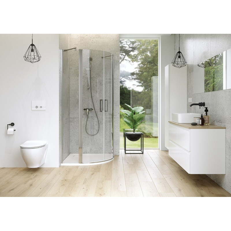 Elegancka Kabina Prysznicowa MODUO 90x90 - Komfort i Styl w Twojej Łazience!