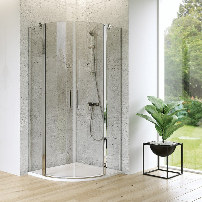 Elegancka Kabina Prysznicowa MODUO 90x90 - Komfort i Styl w Twojej Łazience!