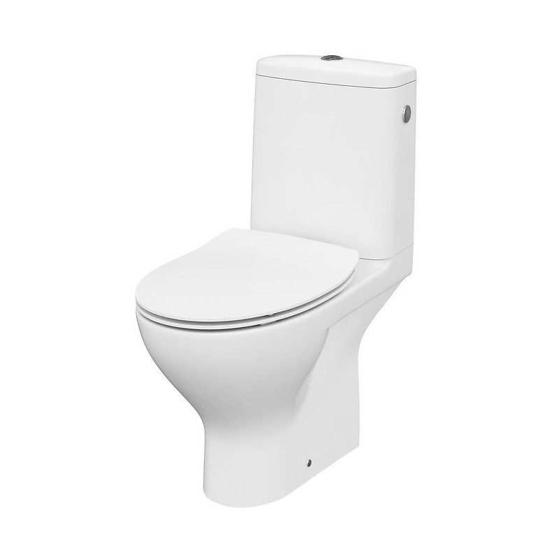 UltraNowoczesna Toaleta WC Cersanit Moduo CleanOn z Deską SoftClose, Biały Połysk