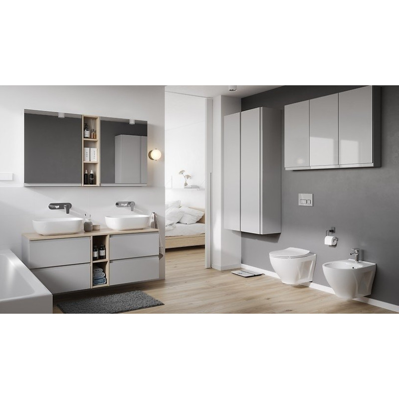 UltraNowoczesna Toaleta WC Cersanit Moduo CleanOn z Deską SoftClose, Biały Połysk