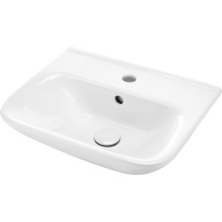 Elegancka umywalka ceramiczna ścienna - styl i trwałość