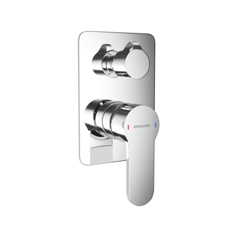 Oxalia bateria prysznicowo-wannowa, z Fix-box, chrom