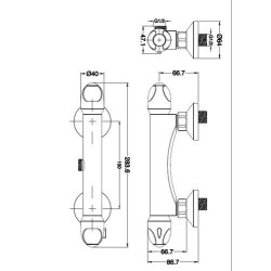 Deszczownica Ondo z Termostatem - Luksusowy Zestaw Prysznicowy dla Twojej Łazienki