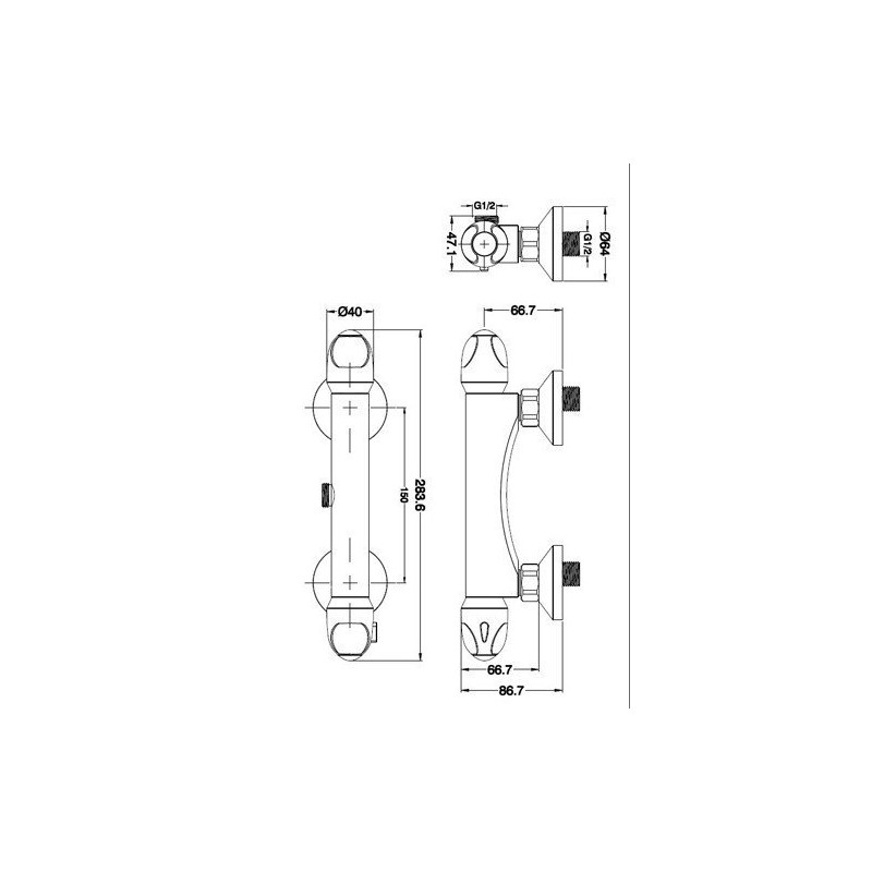 Deszczownica Ondo z Termostatem - Luksusowy Zestaw Prysznicowy dla Twojej Łazienki