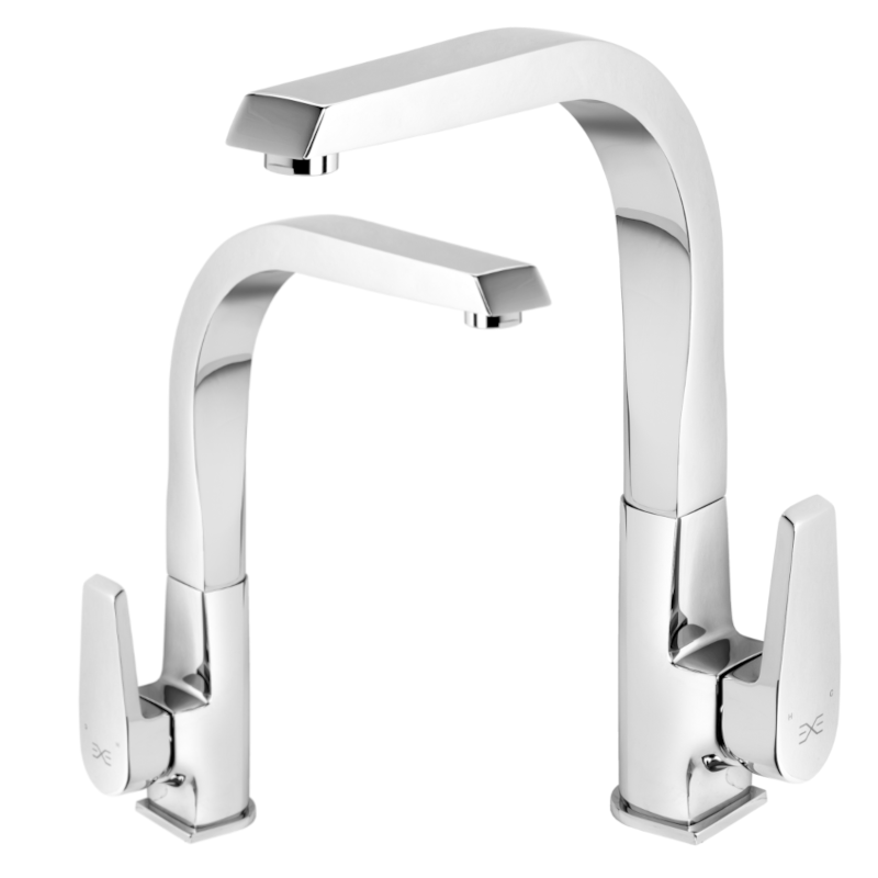 Elegancka bateria kuchenna Invena VIGO - chromowana jakość i styl dla Twojej kuchni!