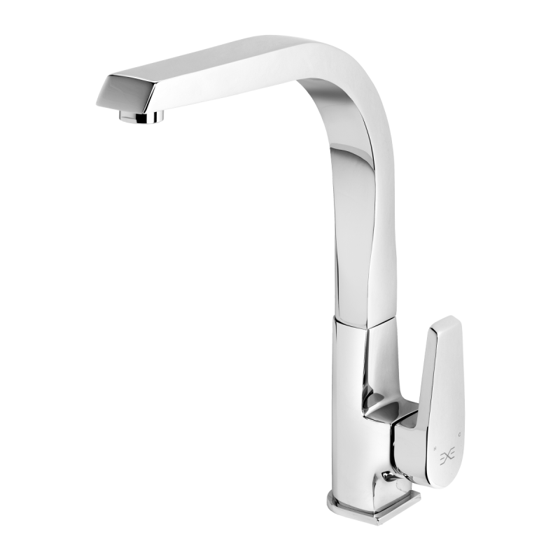 Elegancka bateria kuchenna Invena VIGO - chromowana jakość i styl dla Twojej kuchni!