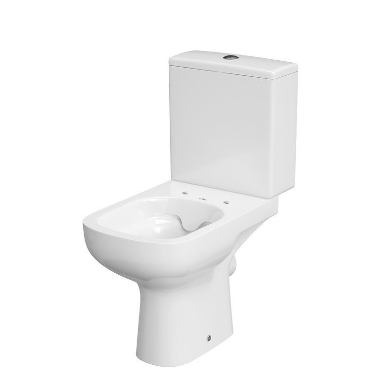 Nowoczesna WC KOMPAKT COLOUR CLEAN ON z deską DUR - Styl i funkcjonalność dla Twojej łazienki