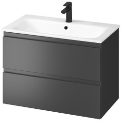 Moduo Zestaw Łazienkowy 80cm Antracyt – Nowoczesne Wzornictwo i Funkcjonalność