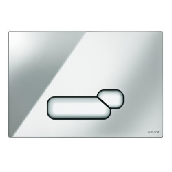 Elegancki Przycisk Actis w Chromowanym Wykończeniu - Lśniący Akcent dla Twojego Domu