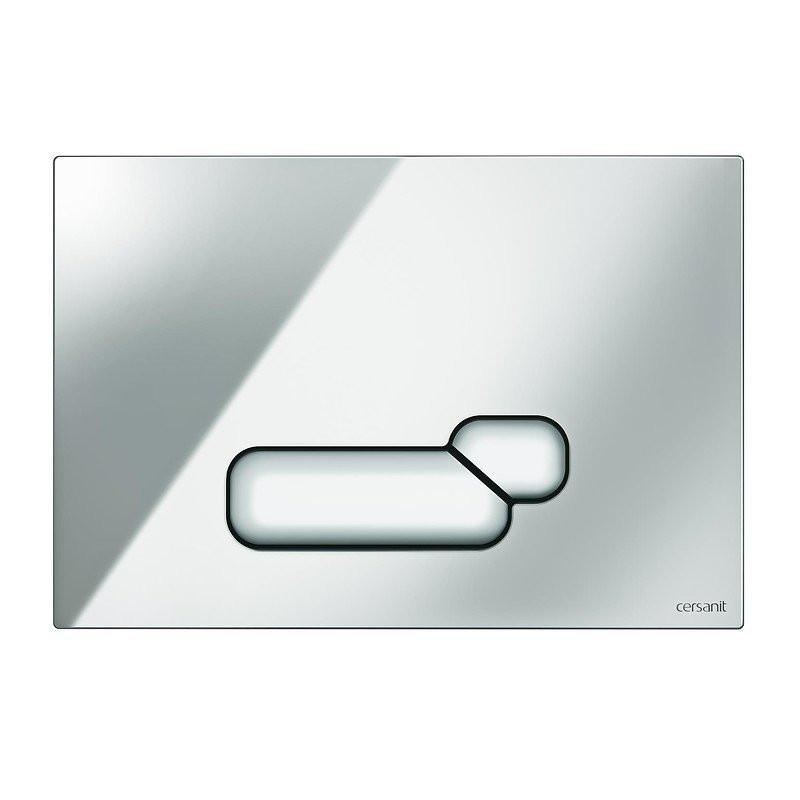 Elegancki Przycisk Actis w Chromowanym Wykończeniu - Lśniący Akcent dla Twojego Domu