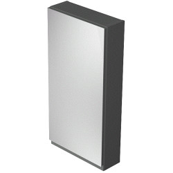 Elegancka Szafka Lustrzana MODUO 40 Antracyt - Twoje Nowoczesne Rozwiązanie!