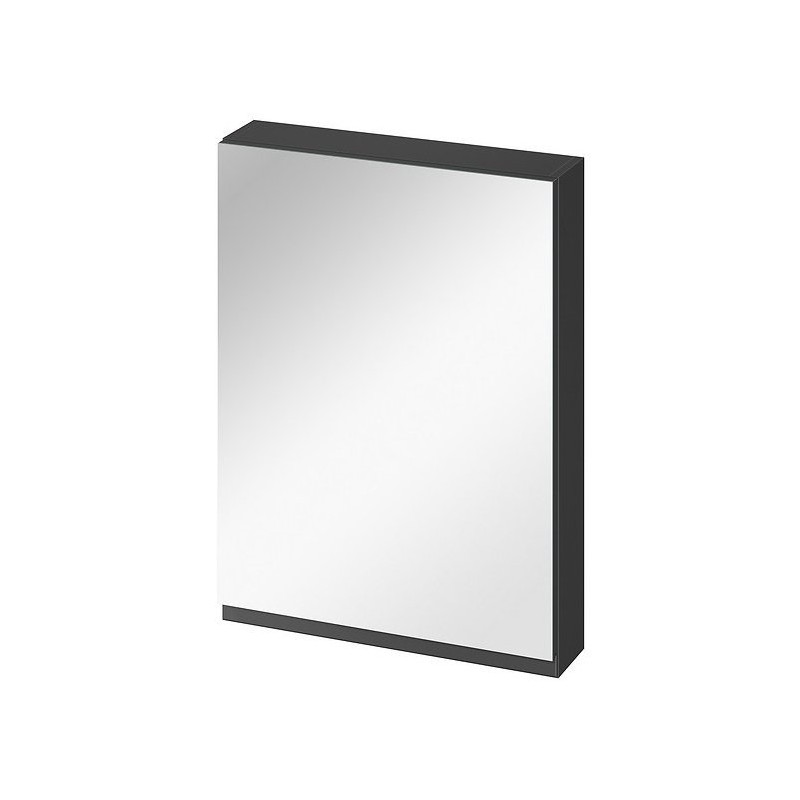 Moduo 60: Antracytowa Szafka z Lustrem - Elegancja i Funkcjonalność!
