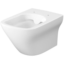 Nowoczesna Miska WC UM LARGA SQUARE CLEAN ON z Deską SLIM Duroplast