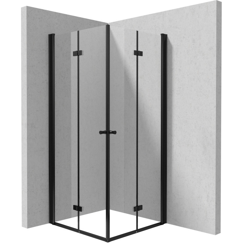 Elegancka Kabina Prysznicowa 80x80 cm z Niezawodnym Cichym Zamknięciem i Antyplamowym Szkłem