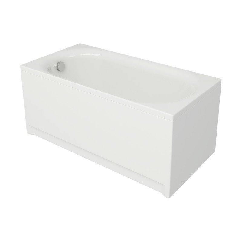 Cersanit Wanna Akrylowa OCTAVIA 170x70 cm z Regulowanymi Nóżkami i Podwójnym Wzmocnieniem