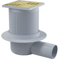 Nowoczesny Odpływ Punktowy ze Stali Nierdzewnej - Wysoka Przepustowość i Łatwe Czyszczenie