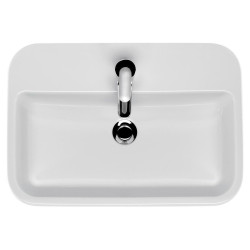 Elegancka Umywalka Caspia Square 60 cm - Wysoka Jakość K11-0095