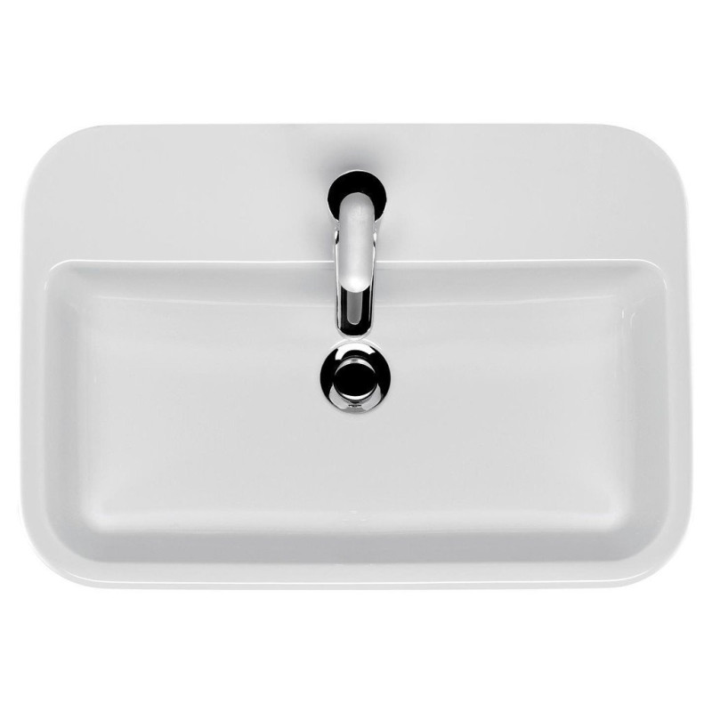 Elegancka Umywalka Caspia Square 60 cm - Wysoka Jakość K11-0095