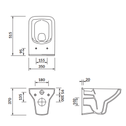 Zestaw WC COMO CLEANON z Deską Duroplast - Komfort i Higiena w Każdej Łazience!