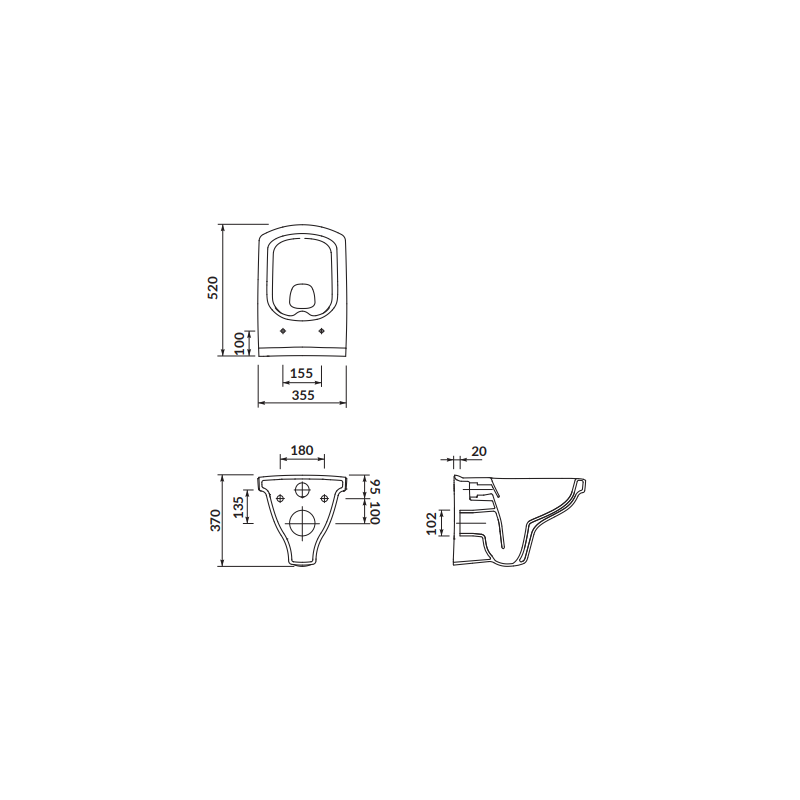Luksusowy Zestaw WC: Miska EASY CLEANON z Komfortową Deską Wolnoopadającą