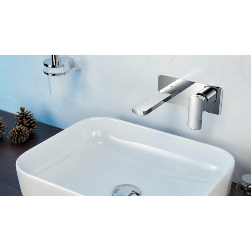 Pride bateria umywalkowa podtynkowa komplet, chrom