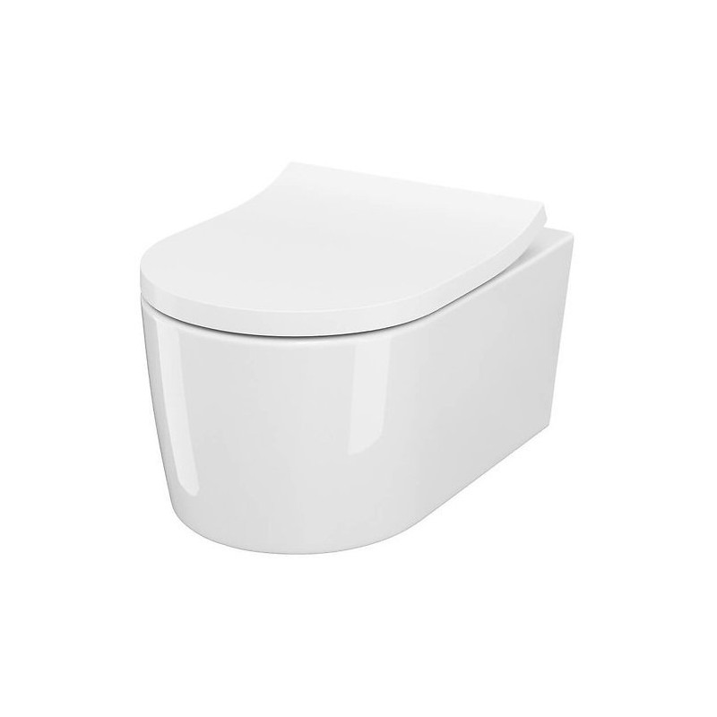 Nowoczesna Miska WC INVERTO z Deska Duroplast Wolnoopadająca - Komfort w Każdej Łazience