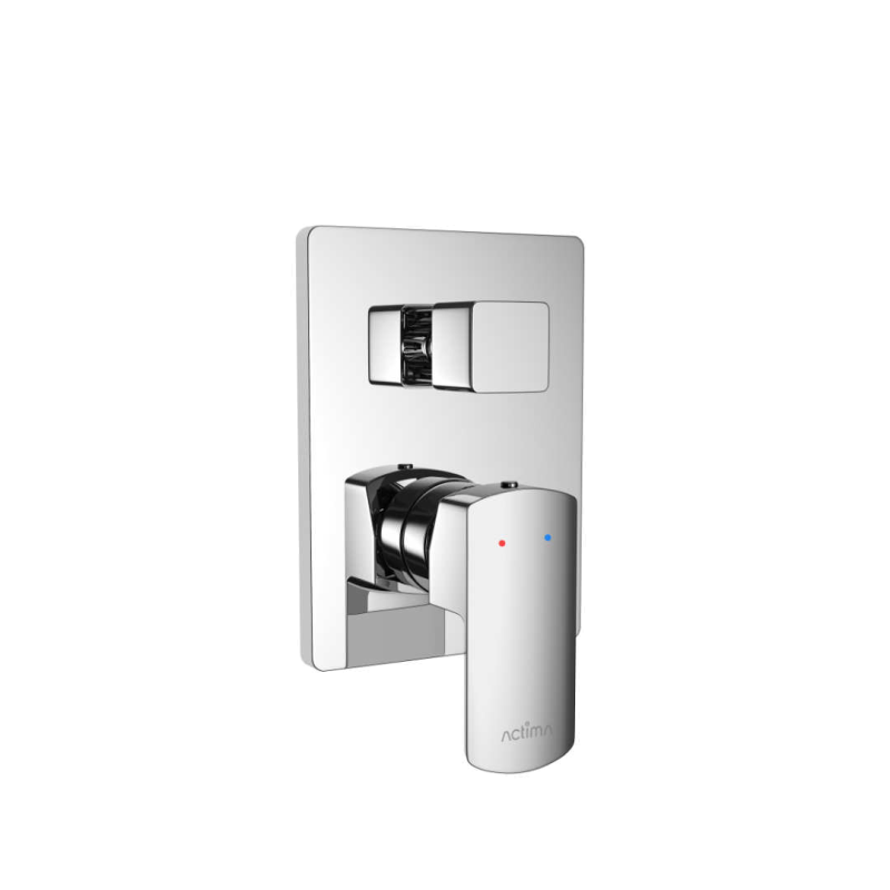 Pride bateria wannowo-prysznicowa podtynkowa, 2 funkcyjna, chrom