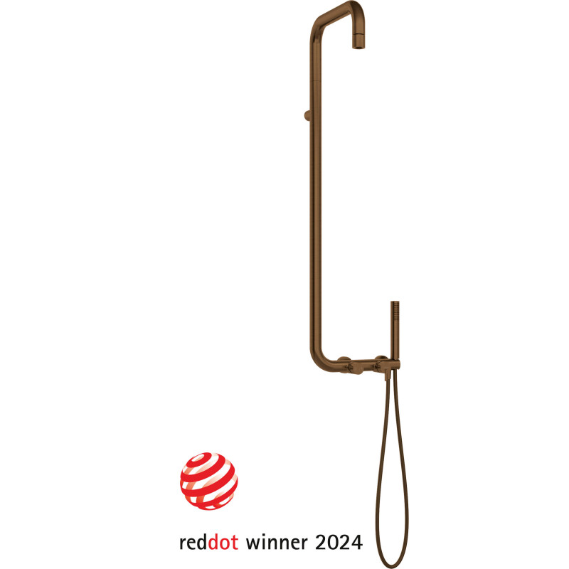 Luksusowa Deszczownica z Mosiężnym Drążkiem – Przepływ S, Mechaniczny Przełącznik, 5 lat gwarancji