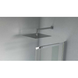 Głowica prysznicowa 20 cm kwadratowa slim, chrom