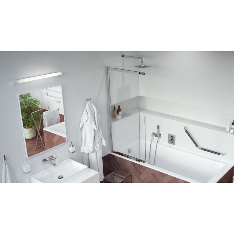 Głowica prysznicowa 30 cm kwadratowa  slim, chrom