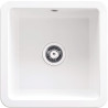 Ceramiczny Zlewozmywak 1-Komorowy Błysk Biały - Klasa Premium dla Twojej Kuchni