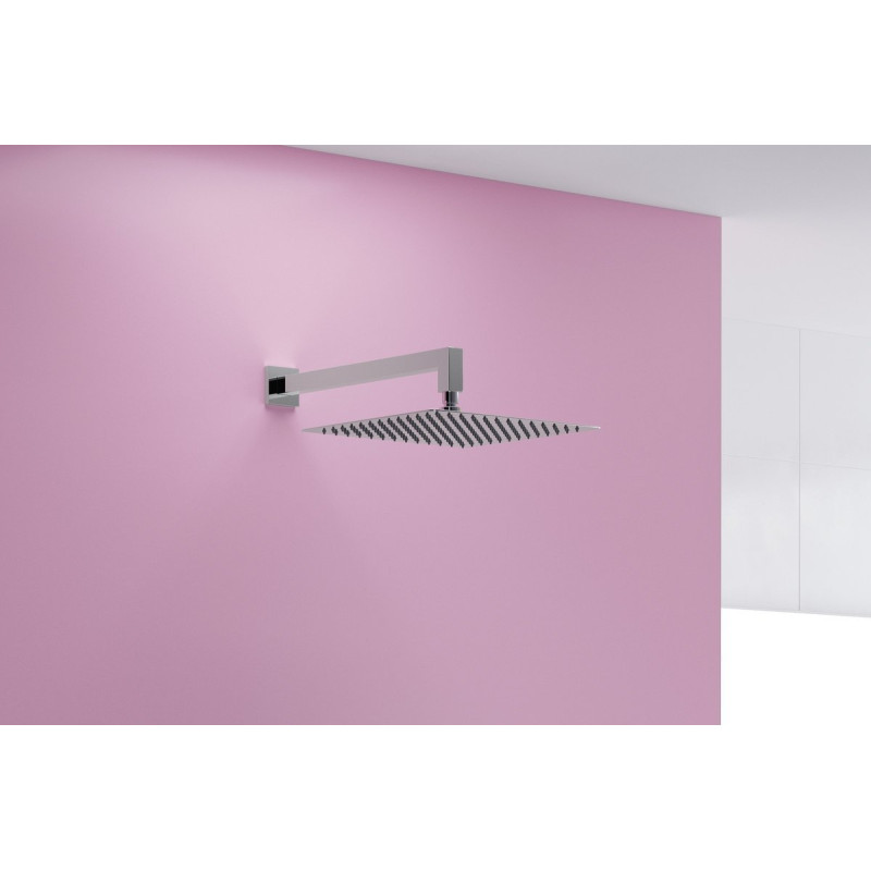 Głowica prysznicowa 40 cm kwadratowa slim, chrom