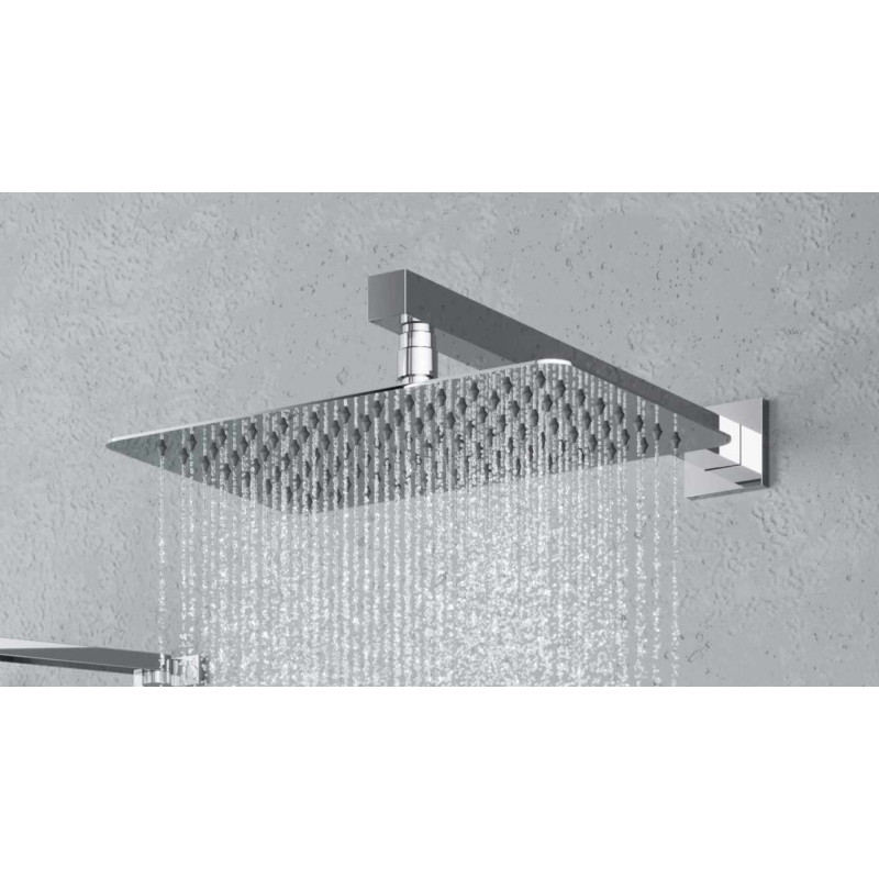 Excellent Głowica prysznicowa 20x30 cm prostokątna slim  chrom